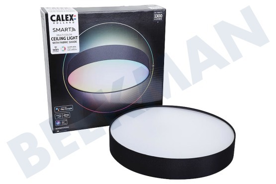 Calex  Smart Fabric Deckenleuchte RGB+CCT - 40cm