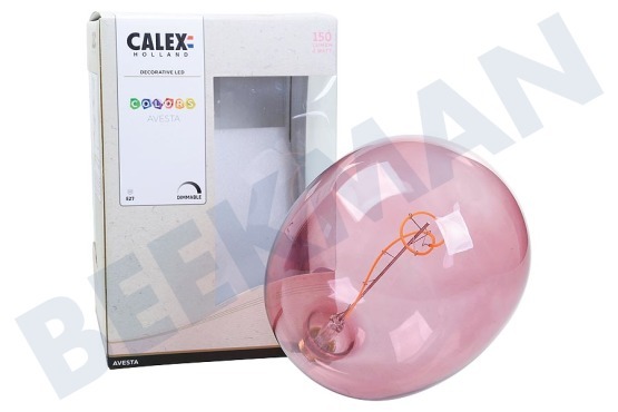 Calex  Colors Avesta Quartz Pink LED Lampe 4 Watt, dimmbar