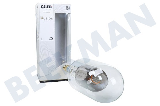 Calex  Sundsvall Clear / Titanium Fusion LED Lampe 3 Watt, dimmbar