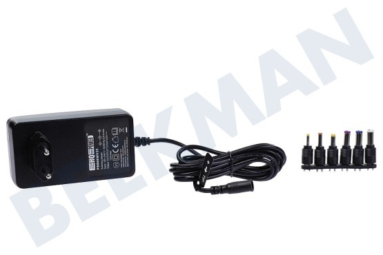 HQ Power  Netz-Adapter Universal 1000 maH 5-12 V stabilisiert