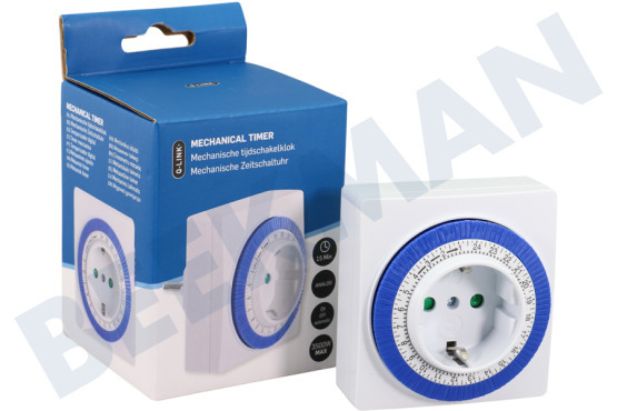 Q-Link  53.503.15 Zeitschaltuhr 16A, 230 Volt 3500 Watt