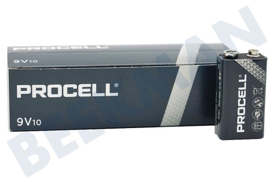 Duracell  6LR61 Duracell Industrial Alkaline 9Volt / 6LR6 10er Pack