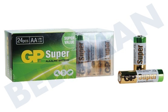 GP  LR6 Super Alkaline AA - 24 Batterien