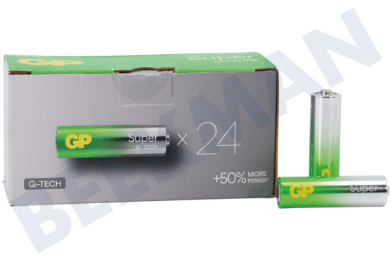GP  LR6 Super Alkaline AA – 24 Batterien