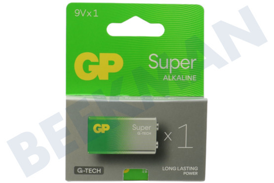 GP  6LR61 9 Volt, Batterie GP Super Alkaline