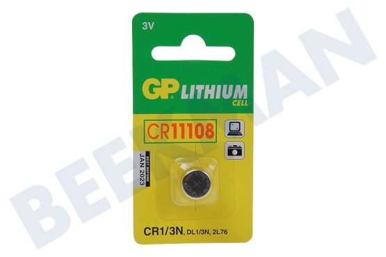 GP  CR11108 Lithium CR11108 - 1 Knopfzelle