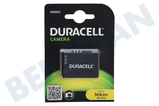Duracell  DR9932 Akku Nikon EN-EL12 Li-Ion 3,7V 1000mAh