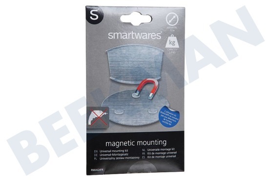 Smartwares  RMAG4 Rauchmelder magnetischer Montagesatz 7cm