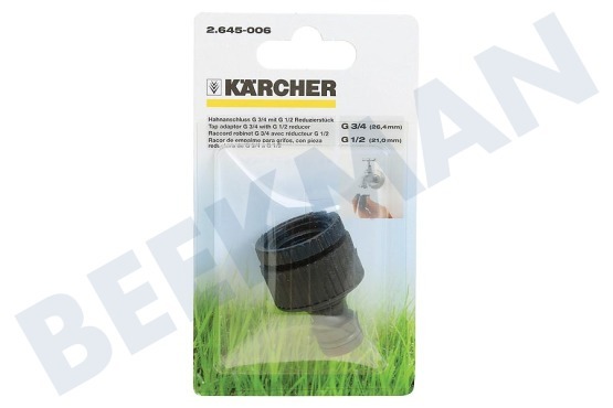 Karcher  2.645-006.0 Hahnanschluss G3/4 mit G1/2-Reduzierstück