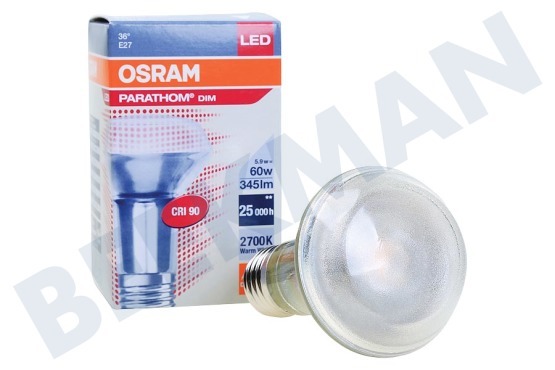 Osram  4058075607897 Parathom Reflektorlampe R63 Dimmbar E27 5,9W