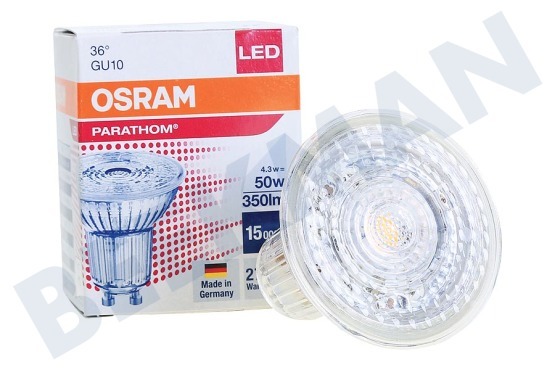 Osram  4058075608153 Parathom Reflektorlampe GU10 PAR16 4.3W