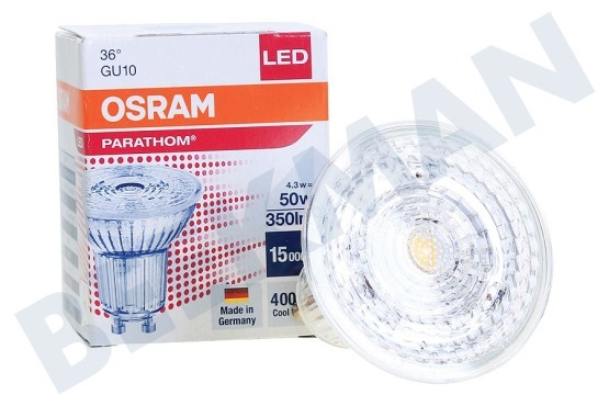 Osram  4058075608078 Parathom Reflektorlampe GU10 PAR16 4.3W