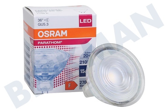Osram  4058075796577 Parathom Reflektorlampe GU5.3 MR16 2,6 Watt