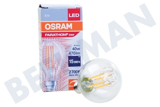 Osram  4058075591196 Parathom Retrofit Classic P40 4,5 Watt, E14 Dimmbar