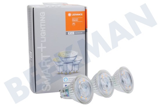 Ledvance  Smart+ WIFI Spot GU10 Reflektorlampe 5 Watt, 3er Pack