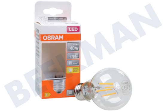 Osram  LED Retrofit Classic A40 E27 4,0 Watt, Klar