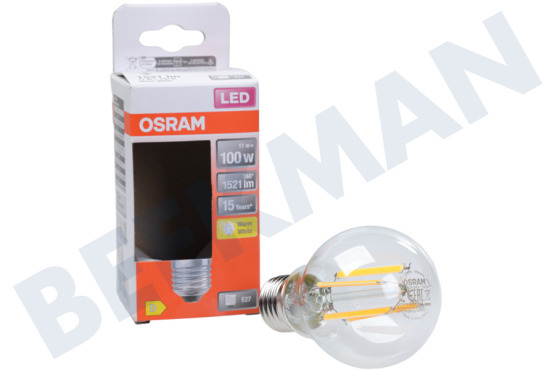 Osram  LED Retrofit Classic A100 E27 11,0 Watt, Klar