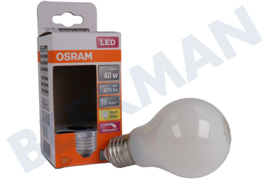 Osram  LED Retrofit Classic A40 Dimmbar E27 4,8 Watt, Matt