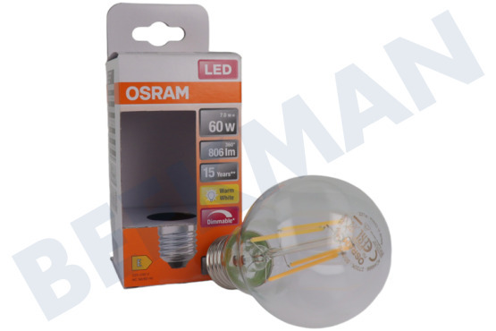 Osram  LED Retrofit Classic A60 E27 7 Watt, Klar