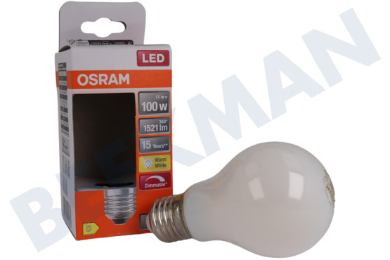 Osram  LED Retrofit Classic A100 dimmbar E27 11,0 Watt, Matt