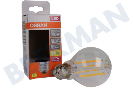 Osram  LED Retrofit Classic A100 dimmbar E27 11,0 Watt, klar