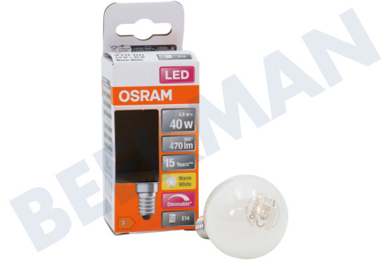 Osram  LED Retrofit Classic P40 Dimmbar E14 4,8 Watt, Matt
