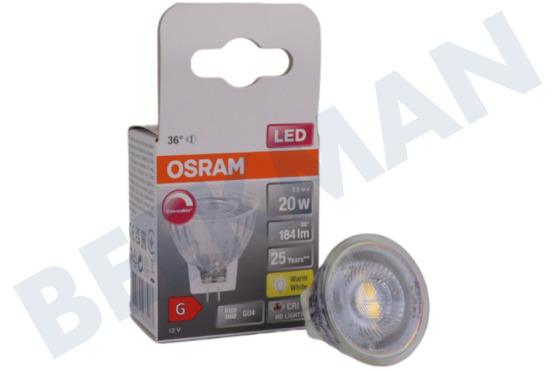 Osram  LED SUPERSTAR MR11 12 Volt, Dimmbar 2,8 Watt, GU4