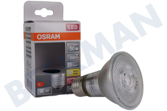 Osram  4058075433120 Parathom Reflektorlampe PAR20 Dimmbar E27 6,4 Watt