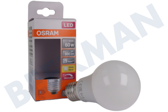 Osram  4058075433861 LED Superstar Classic A60 8,8 Watt, E27 dimmbar