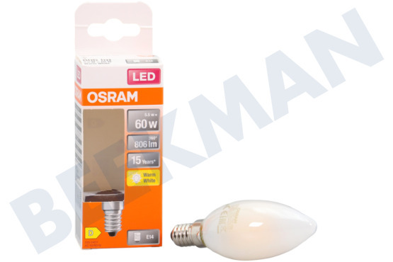 Osram  4058075435513 LED Retrofit Classic B60 Matt E14 5,5 Watt