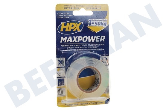 Universell  HT1902 MaxPower Transparent 19mm x 2m