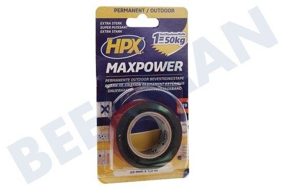 Universell  OT2502 MaxPower Outdoor Anthrazit 25mm x 1,5m