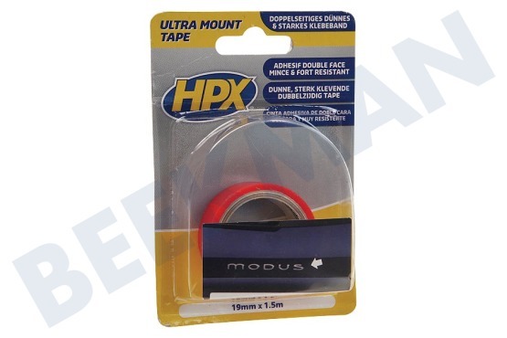 HPX  ZC10 Ultra Mount Tape Doppelseitig 19mm x 1,5m