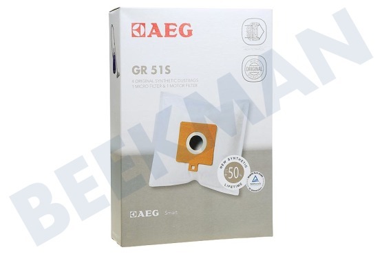 AEG Staubsauger GR51S Smart 4 Staubbeutel- und Filtersatz