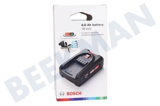 Bosch Staubsauger BHZUB1840 Akku Power For All 18 Volt, 4 Ah