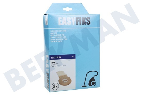 Easyfiks Staubsauger Staubsaugerbeutel E4 Papier Electrolux