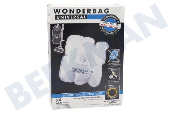 Sorma Staubsauger Staubsaugerbeutel Wonderbag Endura 5L