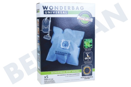 Tefal Staubsauger WB415120 Wonderbag Minzen Aroma