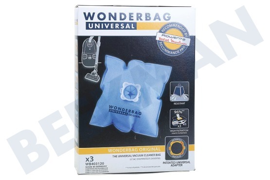 Arno Staubsauger WB403120 Wonderbag Original