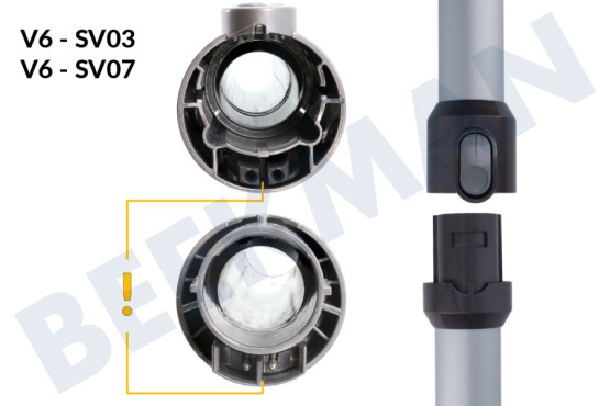 Dyson Staubsauger 965663-01 Dyson Saugrohr Natural