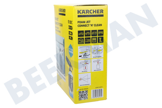 Karcher Hochdruck 2.643-144.0 Foam Jet Connect 'n' Clean