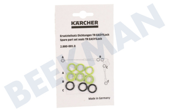 Karcher Hochdruck 2.880-001.0 O-Ring Set