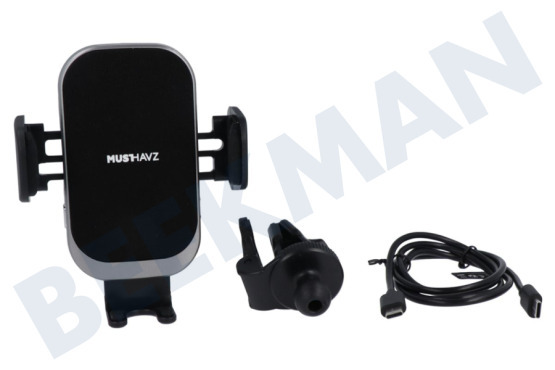 Musthavz  MHQIUHCAR15W Musthavz Auto Sense, kabelloses Smartphone-Ladegerät 15 Watt