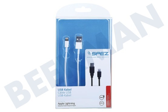 Spez  USB Kabel Apple Lightning 100cm Weiß