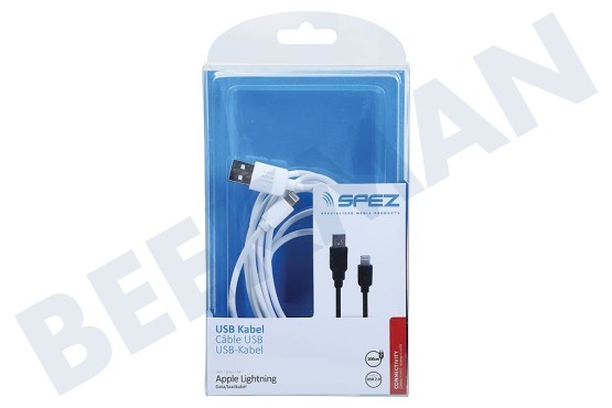 Spez  USB Kabel Apple Lightning 200cm Weiß
