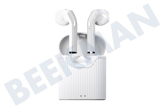 Universell  Earpods geeignet für Apple Echte drahtlose Kopfhörer, weiß