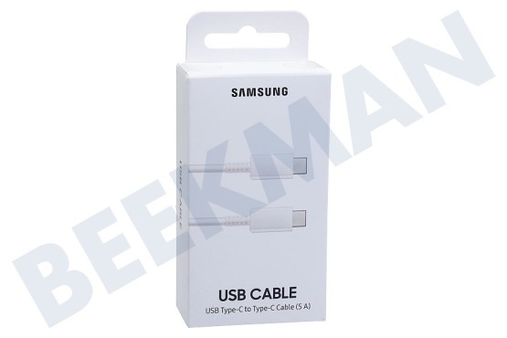 Samsung  EP-DN975BBEGWW USB-C zu USB-C Kabel 45 Watt, 1 Meter, weiß
