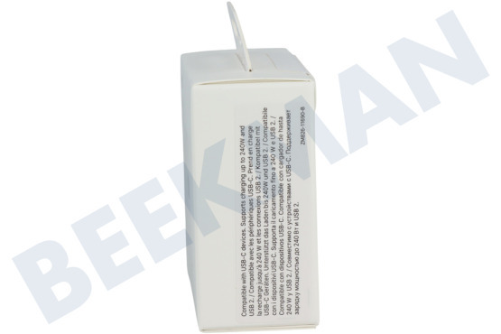 Apple  MU2G3ZM/A Apple MU2G3ZM/A USB-C auf USB-C Kabel 2,0 Meter, weiß