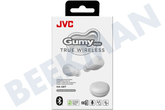 JVC  HA-A6T Gumy Mini True Wireless Kopfhörer, Weiß