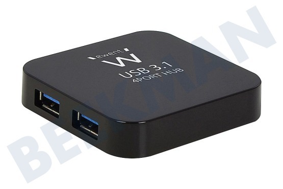 Ewent  EW1134 4-Port USB 3.1 Gen1 (USB 3.0) Hub